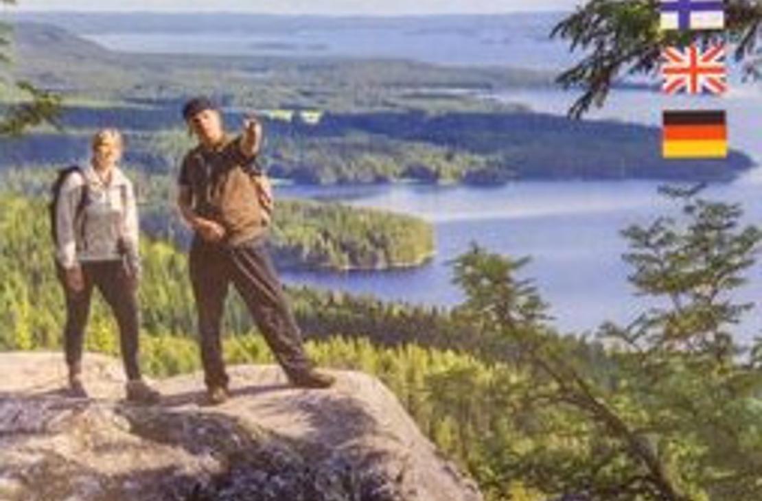 Kolin kes&auml;retkeilykartan  kansi