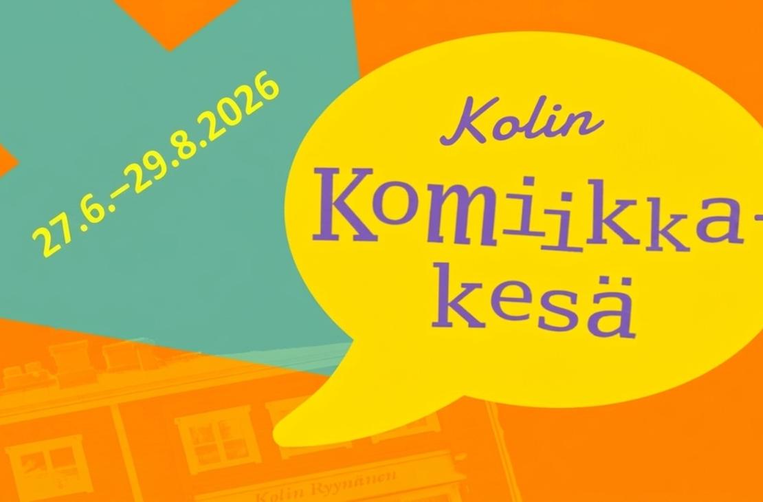 Kolin komiikkakesän juliste