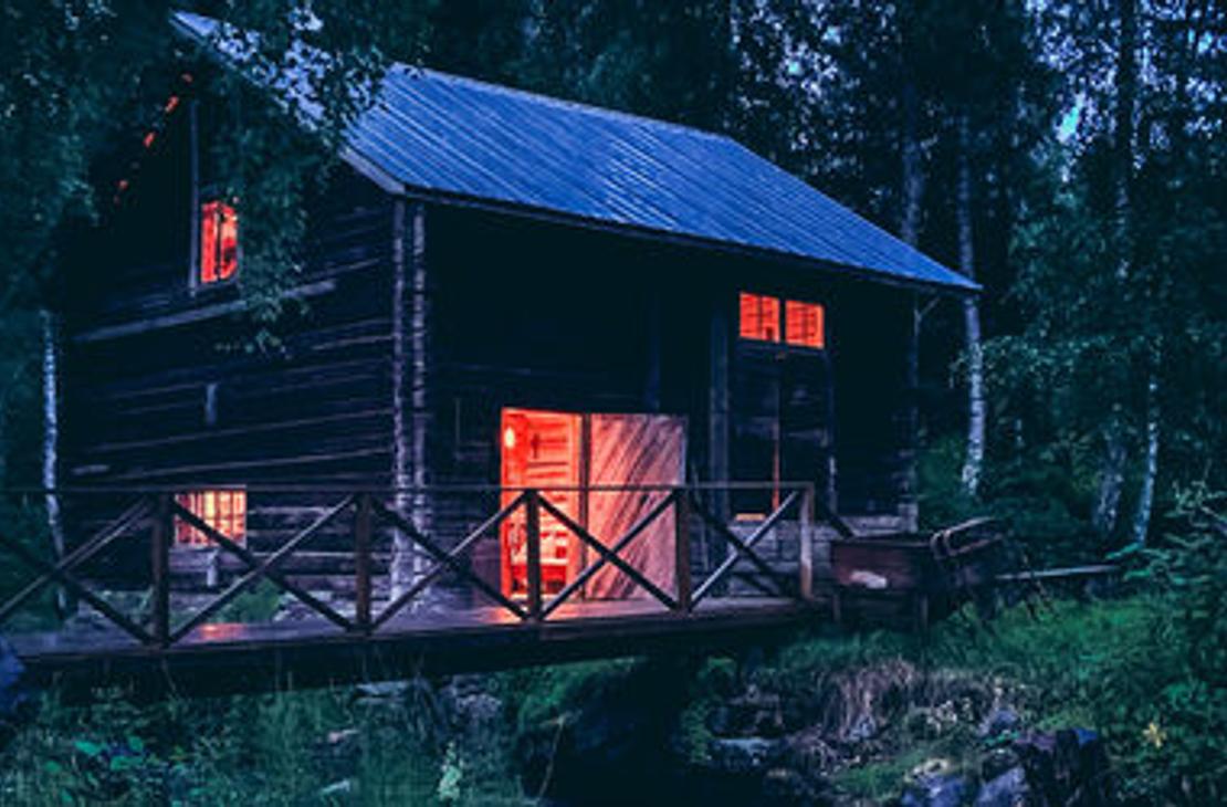 Venejoen mylly iltahämärässä