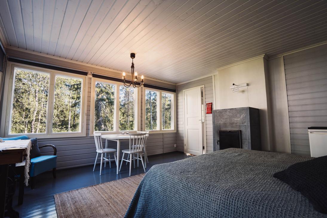 Venejoen Piilo, Kuohu-mökin sisätilat