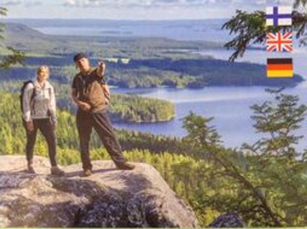 Kolin kes&auml;retkeilykartan  kansi