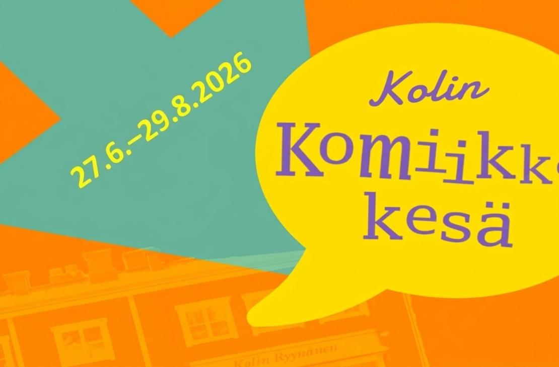 Kolin komiikkakesän juliste